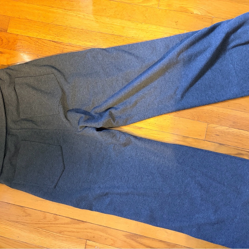 CAbi Dark Gray Wide Leg Snap-Trim Pants - Picture 2 of 4
